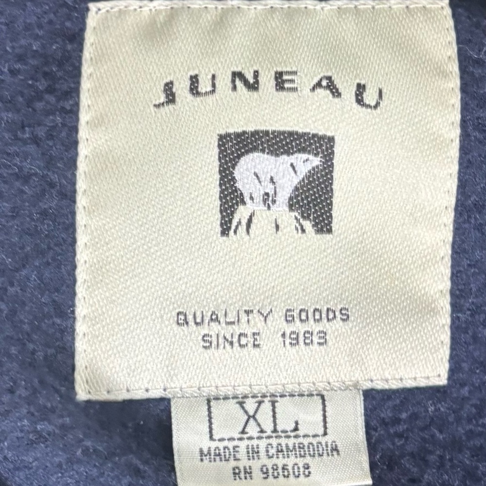 Men's Classic Navy Shirt Jacket - Picture 2 of 2